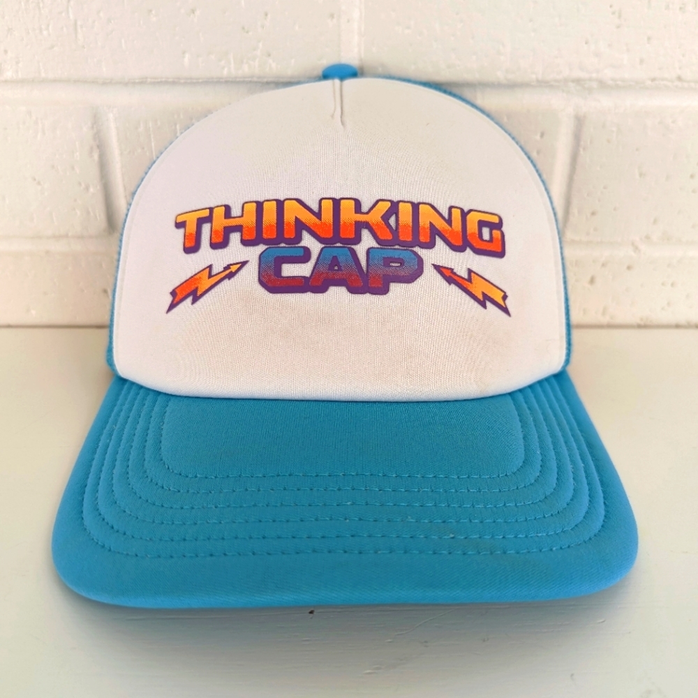 "Thinking Cap" Stranger Things Trucker Hat